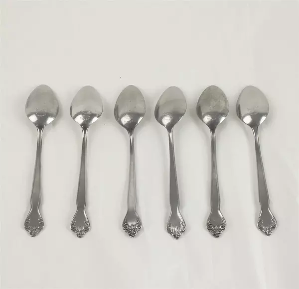 Set of 6 Versailles by MSI Stainless Japan 6.5" Teaspoons 