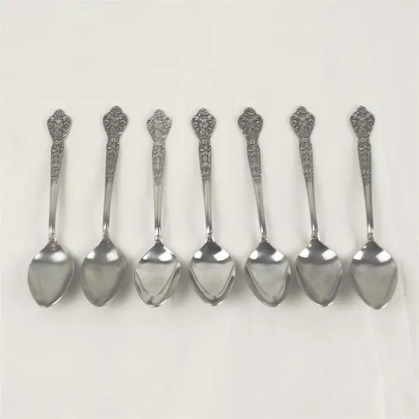Set of 7 MSI Versailles Japan 6.5" Stainless Teaspoons