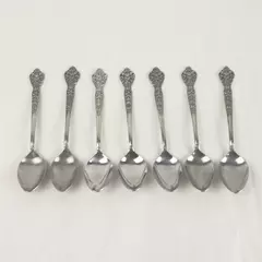Set of 7 MSI Versailles Japan 6.5" Stainless Teaspoons