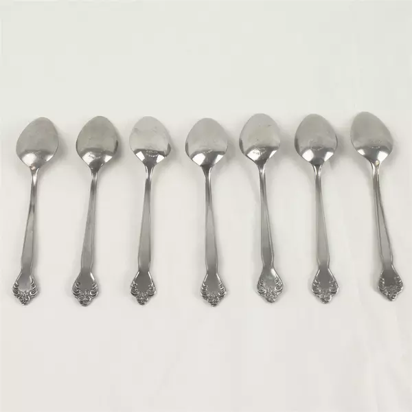 Set of 7 MSI Versailles Japan 6.5" Stainless Teaspoons