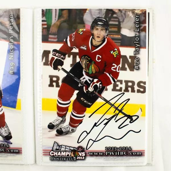 2013-14 Portland Winterhawks Team-Signed Player Photo Ops 6.25x4.5 OG