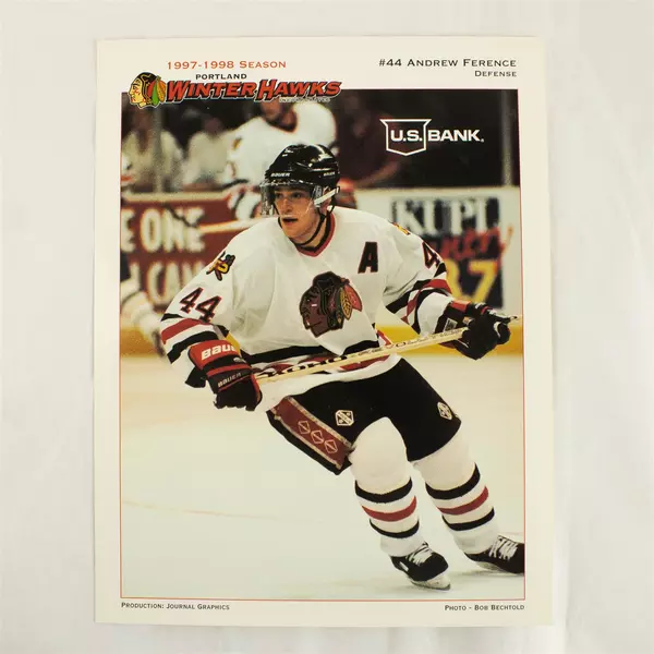 Lot of 17 8x10 Portland Winterhawks Photos 1997-98 WHL Players