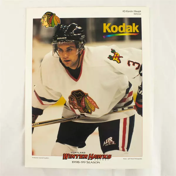 Lot of 18 8x10 Portland Winterhawks Photos 1998-99 WHL Players