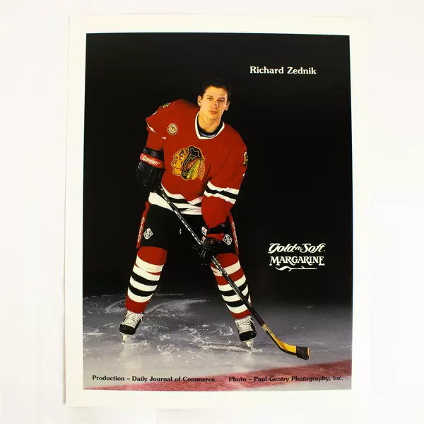 Lot of 2 Portland Winterhawks 8x10 Photos Joey Tetarenko Richard Zednik