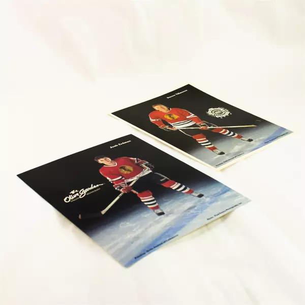 Lot of 2 Portland Winterhawks 8x10 Photos Steven Tillmans Josh Erdman