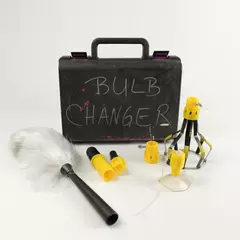 Bay Co Safe-N-Ezy Light Bulb Changer Replacement Parts Only Yellow Black