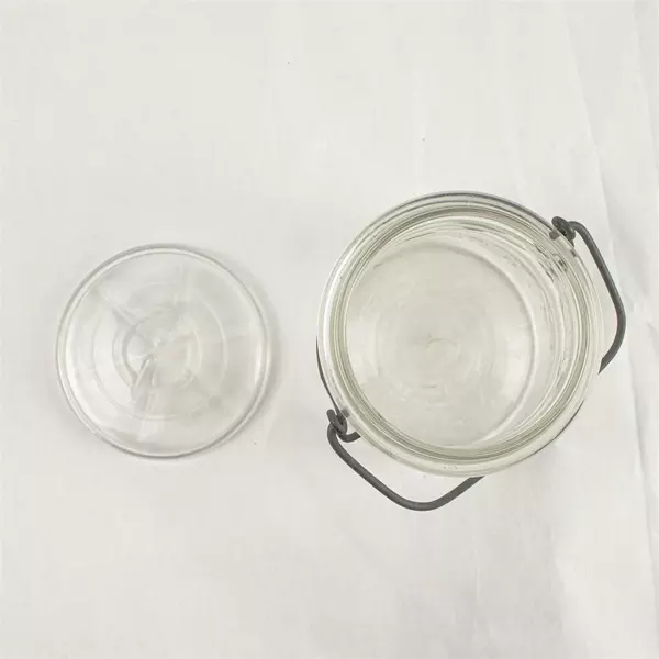 Vintage BALL Eclipse Wide Mouth PINT Canning Jar with Glass Lid 