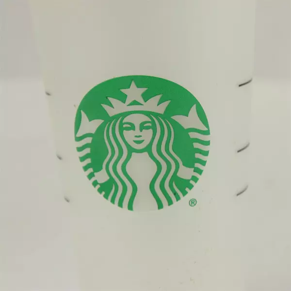 Starbucks Frosted Reusable Cold Cup 24oz Venti With Lid No Straw