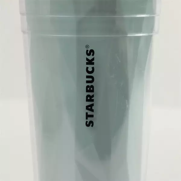 Starbucks 2012 Venti Cold Cup Chiseled Prism Tumbler 24oz No Lid/Straw