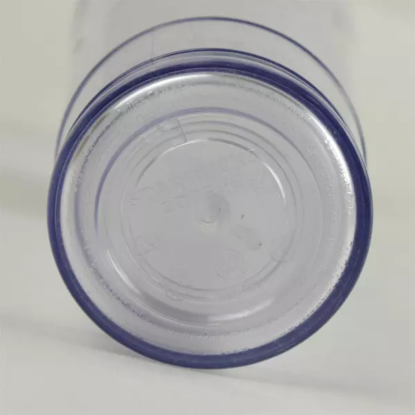 Starbucks 24oz Venti Clear Acrylic Double Wall Cold Cup Tumbler No Lid/Straw