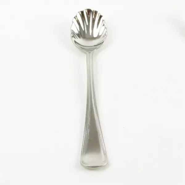 Lot of 3 Oneida Flambe Flatware: Sugar Shell Spoons & Butter Knife