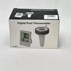 Wireless Pool Thermometer Set Digital LCD Indoor Monitor Outdoor Probe