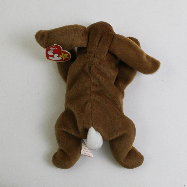Ty Beanie Babies Ears 1995 Brown Bunny Rabbit With Tag Plush Toy