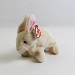 TY Beanie Babies Nibbler 1999 Blond Bunny Rabbit W/ Ear Tag Error 1998 Plush Toy