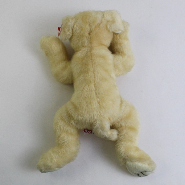 TY Beanie Babies Sunny 1997 Blonde Golden Retriever With Tag Plush Toy 14" Large