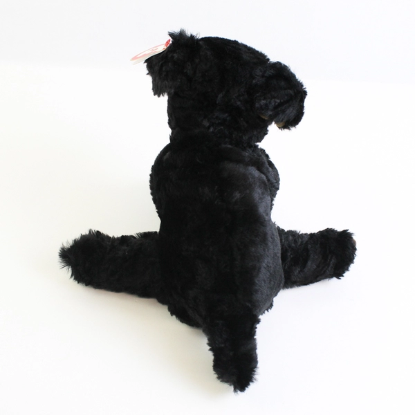 TY Beanie Babies Pepper 1996 Black Terrier Dog With Tag Plush Toy 14" Large