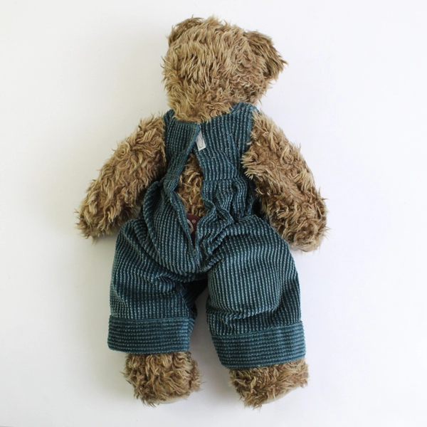 TY Beanie Babies Collectable Grover 1993 Brown Bear Overalls W/ Tag Plush Toy