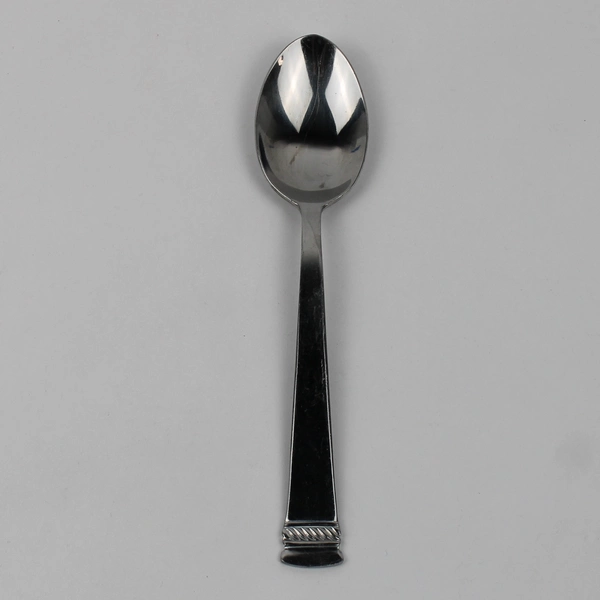 Oneida Silver Dorset Pattern 18/0 Stainless Oval Shaped Soup Spoon 7.25" Good