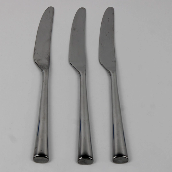 Lot Of 3 Dansk Bistro Cafe (Stainless) Flatware Dinner Knives 9" Long