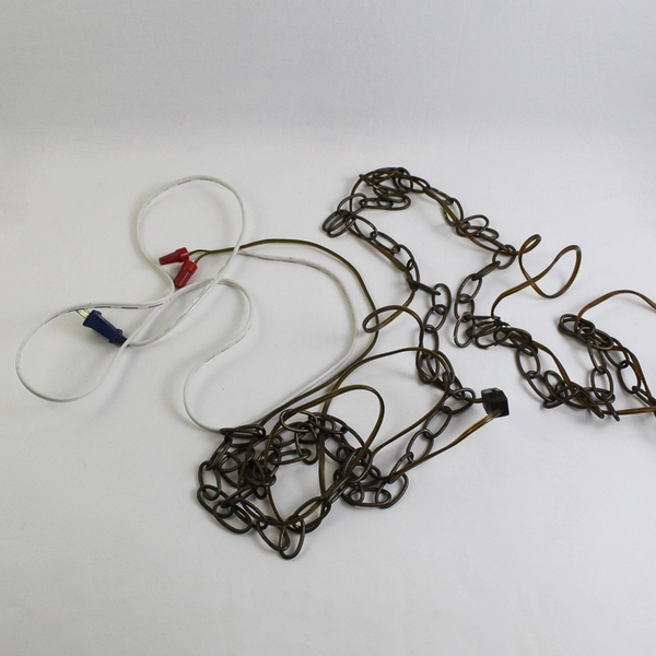 MCM Hand Blown Glass Pendant Hanging Light Lamp Lizard Iguana Type Over Top