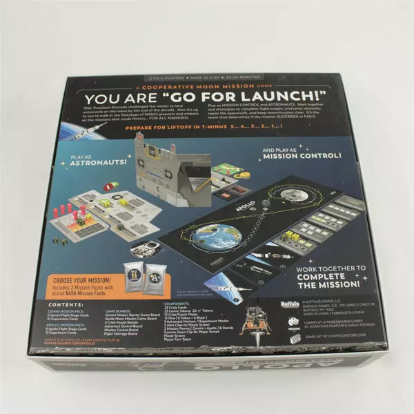 NASA Apollo Moon Missions Board Game by Buffalo Games