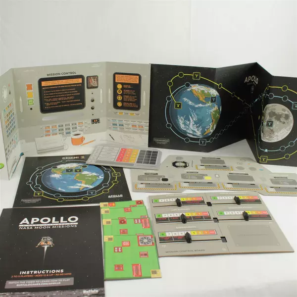NASA Apollo Moon Missions Board Game by Buffalo Games