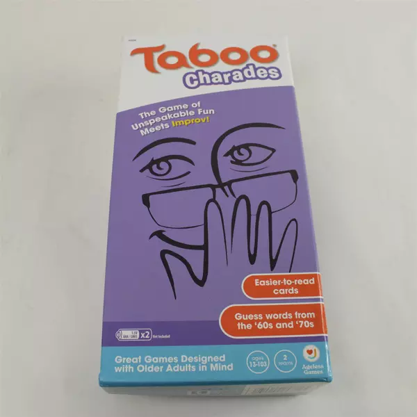 Ageless Games Taboo Charades Party Game Word Guessing