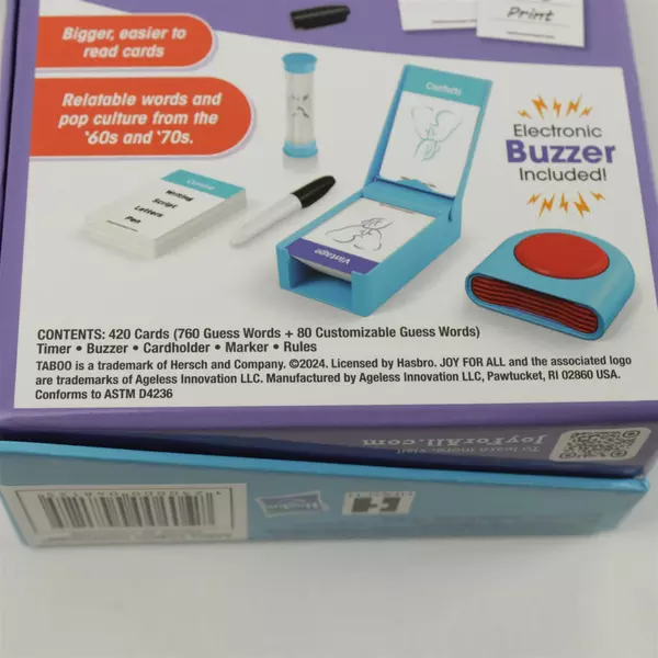 Ageless Games Taboo Charades Party Game Word Guessing