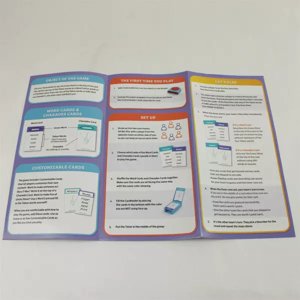 Ageless Games Taboo Charades Party Game Word Guessing