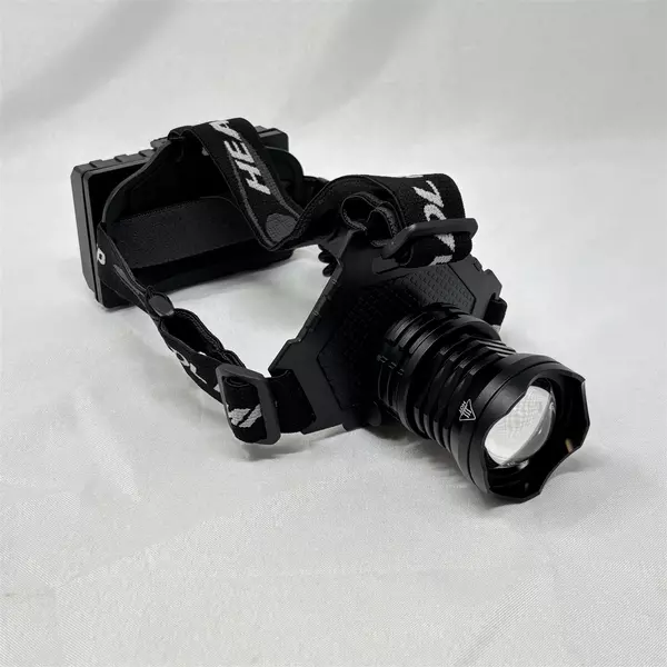 Zoom Headlights 1000 Lumens Zoomable Headlamp New Open Box Untested