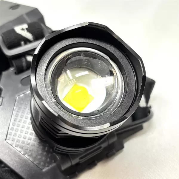 Zoom Headlights 1000 Lumens Zoomable Headlamp New Open Box Untested