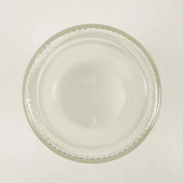 Glass Decanter w/ Wooden Lid 7.25 in Small Spirits Tabletop