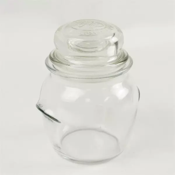Gold Canyon Candle Co. Glass Candle Jar w/ Lid 6.25in