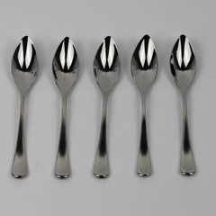 Lot of 5 Robert Welch Caesna-Radford Bright Pattern Grapefruit Spoons 5.75" Rare
