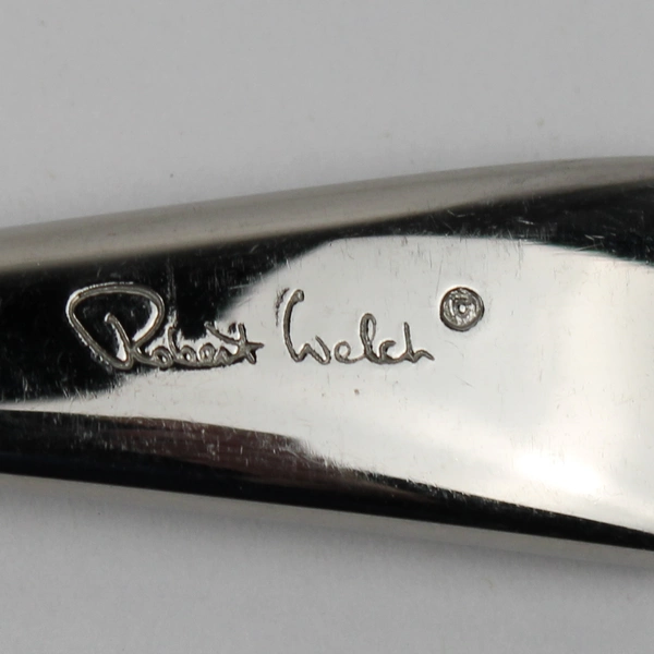 Lot of 5 Robert Welch Caesna-Radford Bright Pattern Grapefruit Spoons 5.75" Rare