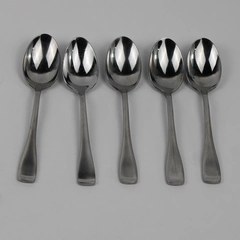 Lot of 5 Oneida Surge Stainless Steel Teaspoons 6 1/4"