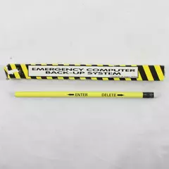 ImaginiT Emergency Computer System Funny Pencil Gag Gift 