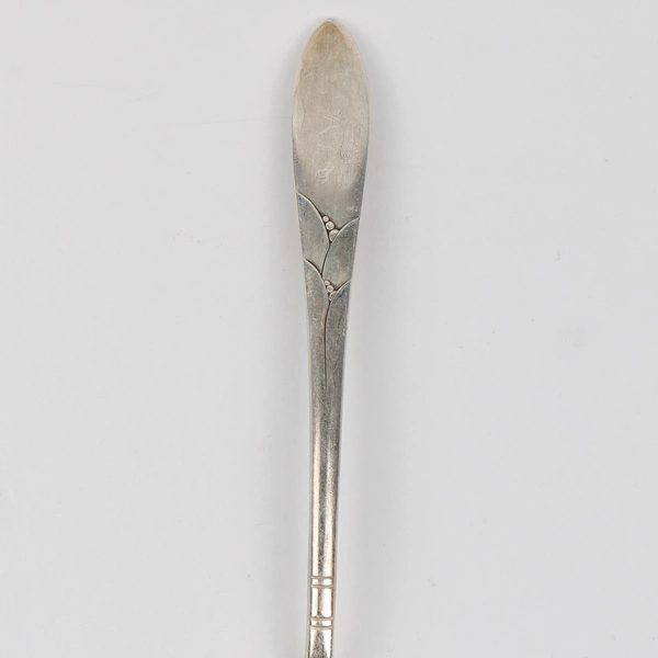 Lot of 6 Oneida Community Lady Hamilton Silverplate Teaspoons 6.25"