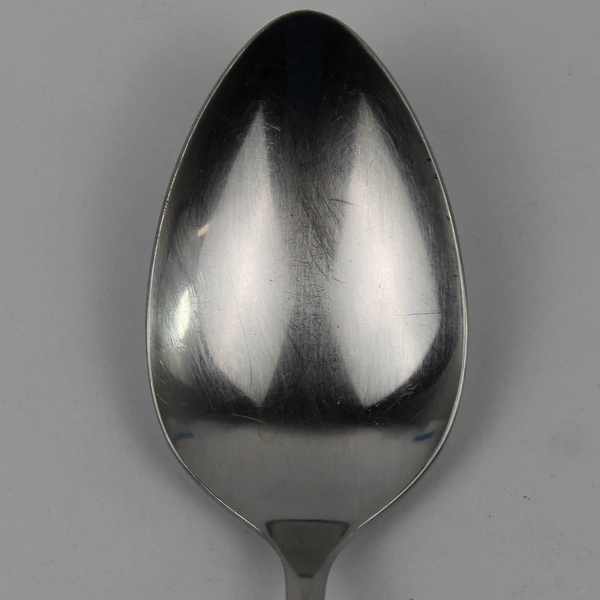 Lot of 6 Oneida Oneidacraft Deluxe Ember Glow Stainless Serving Spoons 8.25" 