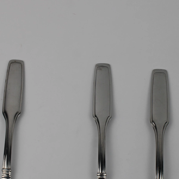 Oneida Silver Danforth Pattern Stainless 3-Piece Serving Set Hard To Find