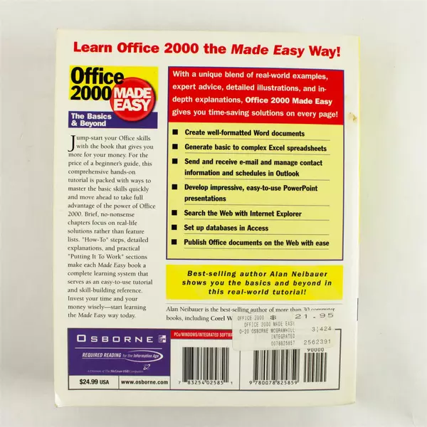 Office 2000 Made Easy by Alan R. Neibauer 