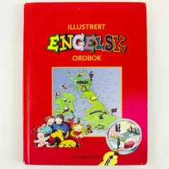 Illustrert Engelsk Ordbok Hardcover Illustrated English Dictionary Good