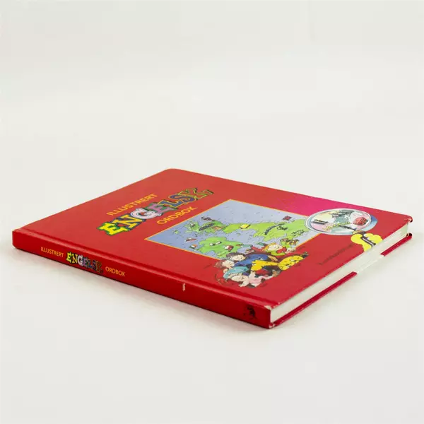 Illustrert Engelsk Ordbok Hardcover Illustrated English Dictionary Good