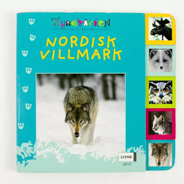 Nordisk Villmark Kids Book 'Animals' Hardcover