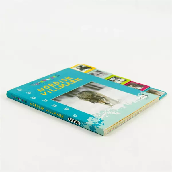 Nordisk Villmark Kids Book 'Animals' Hardcover