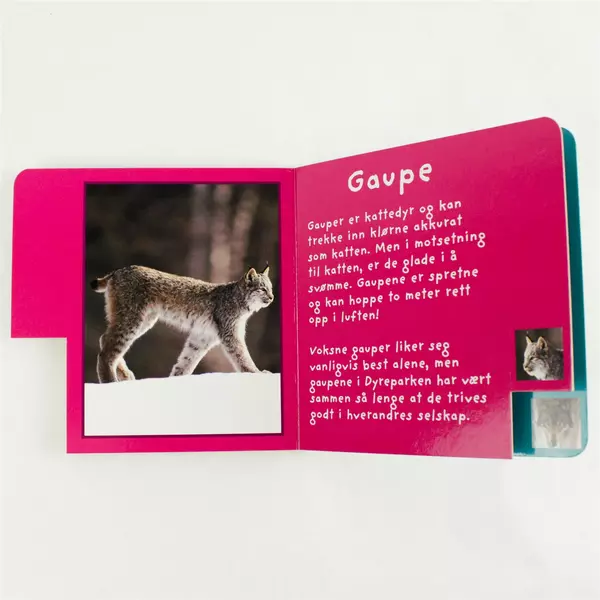 Nordisk Villmark Kids Book 'Animals' Hardcover