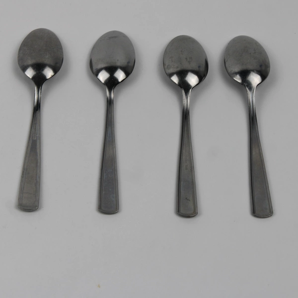 Lot of 4 Providence Elegance Pattern Stainless Teaspoons 6" Long