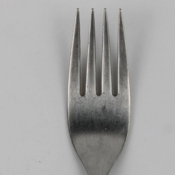 Lot of 2 Oneida Silver Rose Queen Pattern Stainless Dinner Forks 7.25" Good