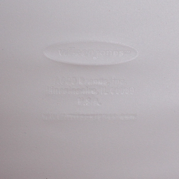 Wilson Jones 1" White Binder Office School Supply