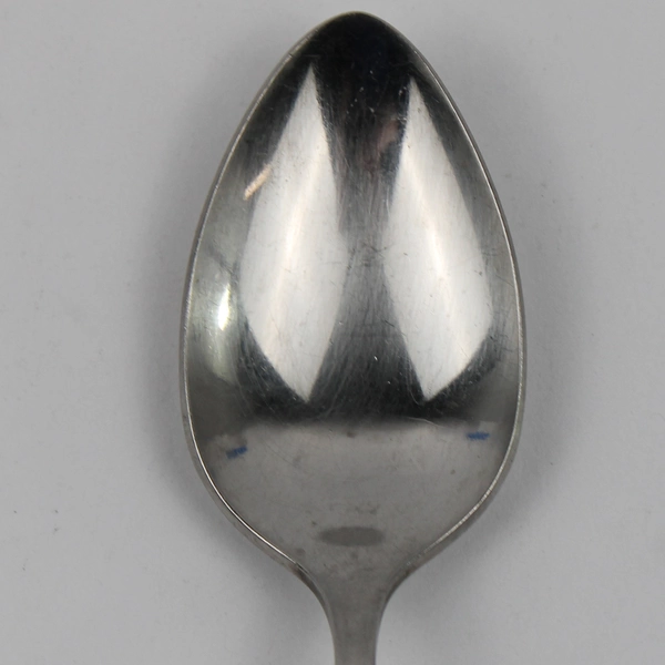 Lot of 4 Oneida Silver Rose Queen Pattern Stainless Teaspoons 6" Good